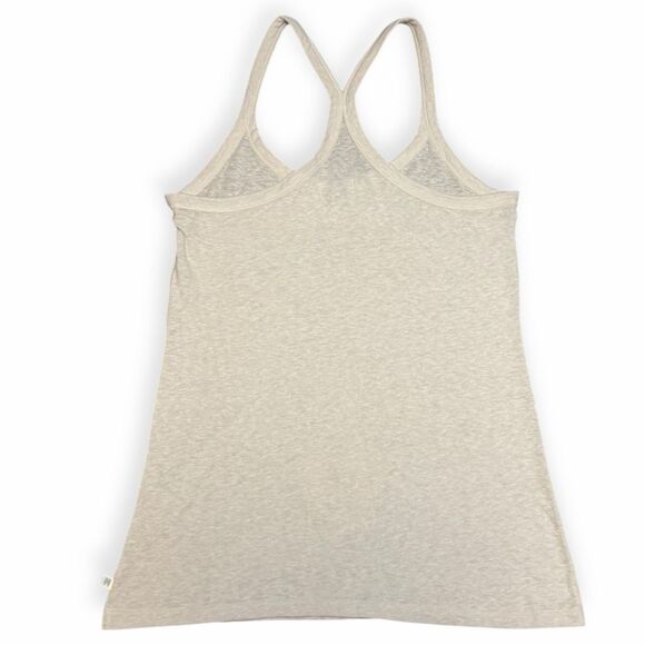 VICTORIA’S SECRET Women’s Heather Beige “Chic All Week” Rhinestone Racerback Tan - Picture 2 of 4